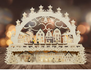 Schwibbogen-Schwibbogenerhöhungen - saico-seiffen