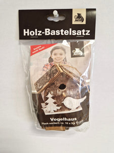 Bastelsatz "Vogelhaus" Innendekoration aus Holz