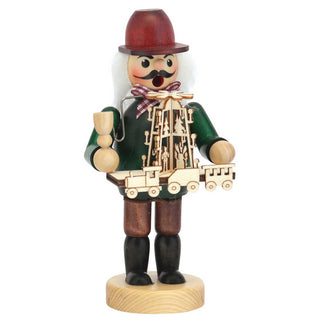 Räuchermännchen "Pyramidenhändler", farbig, 15cm