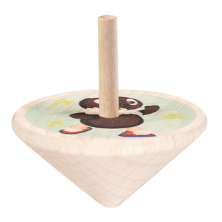 Kreisel "Pitti", farbig bedruckt, 4 cm