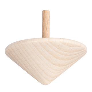 Kreisel "Frau Elster", farbig bedruckt, 4 cm