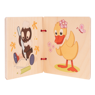 Bilderbuch "Der Sandmann und seine Freunde", farbig bedruckt, 9 cm