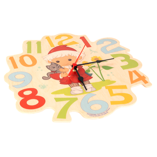 Wanduhr "Sandmann", farbig bedruckt, 24 cm
