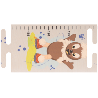Messlatte mit Puzzle "Sandmann", farbig, 9 cm