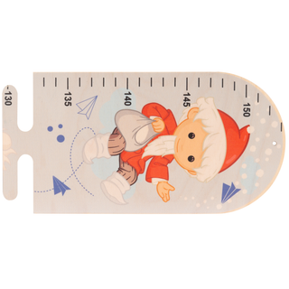 Messlatte mit Puzzle "Sandmann", farbig, 9 cm