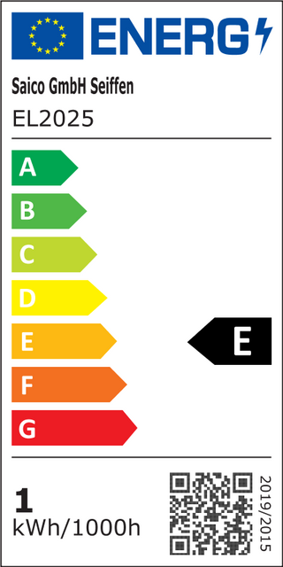 LED Adventsstern für Außen, Ø 60 cm rot von SAICO