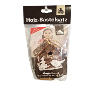 Naturfarbenes Vogelhaus als Holzbastelsatz_1