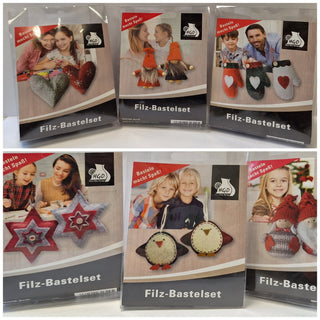 Bastelset-Filz | 6 Motive