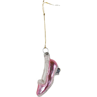 Christbaumschmuck "Drei Haselnüsse für Aschenbrödel®" Motiv Prinzessinnen-Schuh