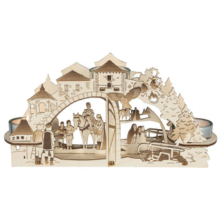 Kerzenhalter "Drei Haselnüsse für Aschenbrödel®" Limited Edition 2025 , für 3 Teelichte