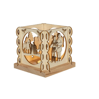 Kerzenhalter Laterne "Drei Haselnüsse für Aschenbrödel®" Limited Edition 2025, für 1 Teelicht