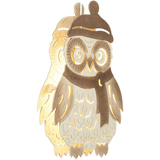 LED Fensterbild "Eule"