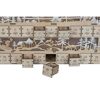 XL light arch with Advent calendar