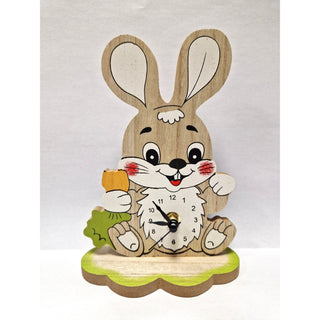Osterhase mit Uhr