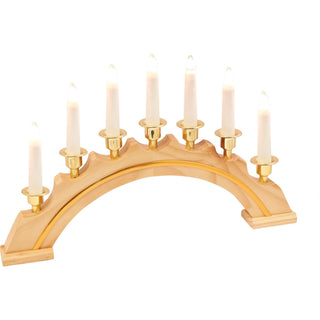 Swedish chandelier half round | 2 colors