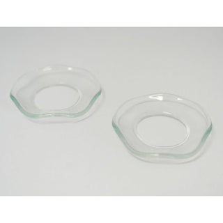 Tropfenfänger für Wachskerzen, geschwungen | 2 Größen