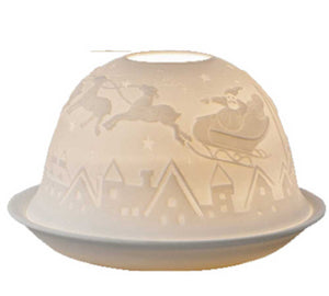 Windlicht-Porzellan Dome Light | 6 Motive