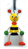 Schwingfigur zum Aufhängen als Bienen-Motiv