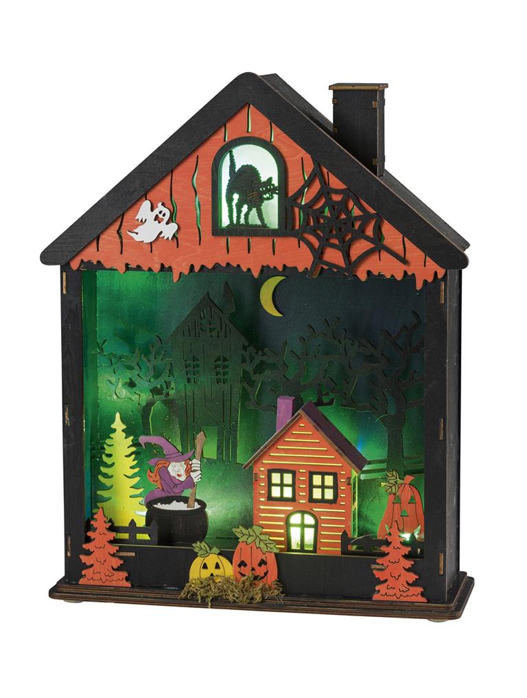 Halloween Geisterhaus mit LED