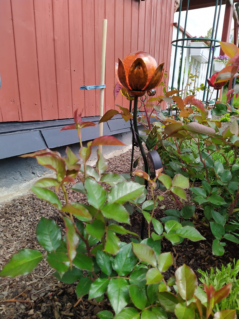 Gartenstecker Blume | 4 Farben