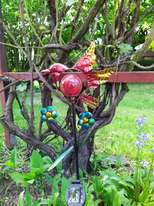 Gartenstecker Vogel | 4 Farben