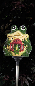 Gartenstecker Frosch