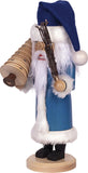 Nussknacker Weihnachtsmann blau