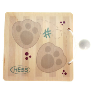 Farbig bedrucktes Bilderbuch aus Holz mit Bärchen-Motiv_2