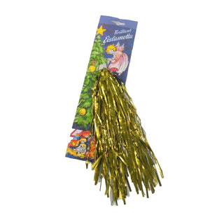 Eislametta goldfarben aus PVC