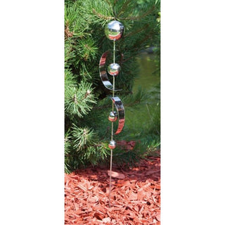 Gartenstecker aus Edelstahl, 70cm