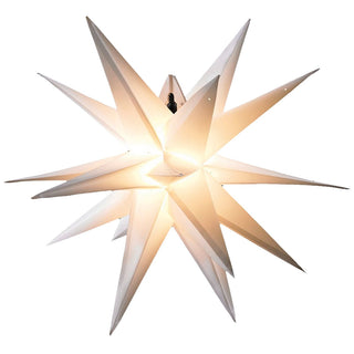 Adventsstern Ø 60 cm für Außen in weiß