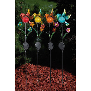 LED Gartenstecker "Vogel" | 4 Farben