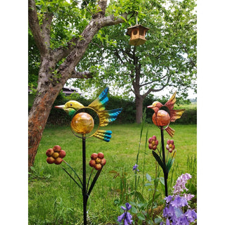 LED Gartenstecker "Vogel" | 4 Farben