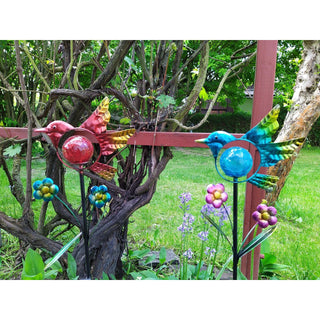 LED Gartenstecker "Vogel" | 4 Farben