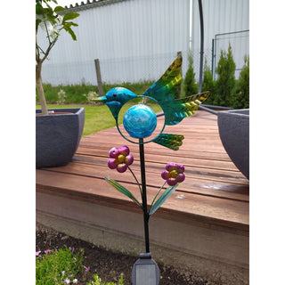 LED Gartenstecker "Vogel" | 4 Farben