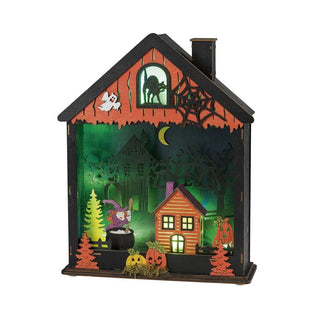 Halloween Geisterhaus mit LED