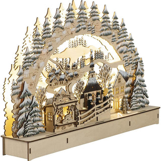 Lichterbogen Dorf Seiffen