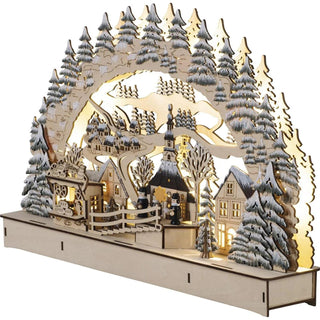 Lichterbogen Dorf Seiffen