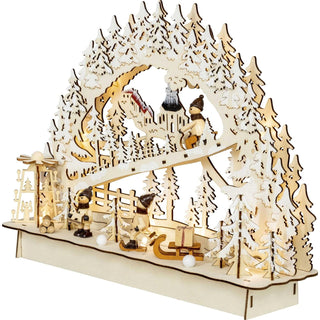 Lichterbogen Seiffener Winterwald