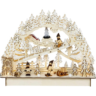 Lichterbogen Seiffener Winterwald