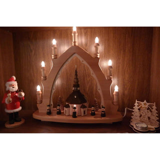 Hier ist die beleuchtete Lichterspitze in voller Schönheit zu betrachten. Bild 2.