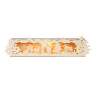 3D Schwibbogenerhöhung Stadtlandschaft & Wald 2 Größen