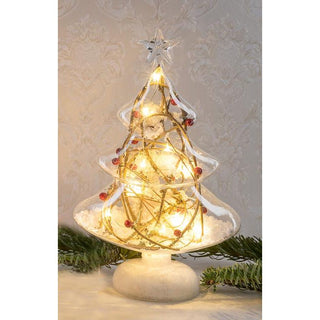 LED Weihnachtsbaum aus Glas