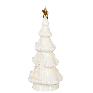 LED Porzellan Weihnachtsbaum | 2 Motive