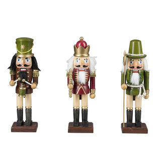 Nussknacker Soldaten 25 cm lasiert | 3 Motive