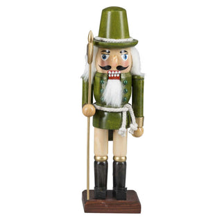 Nussknacker Soldaten 25 cm lasiert | grün