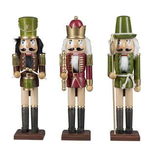 Nussknacker Soldaten 38,5 cm lasiert | 3 Motive