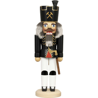 Nussknacker Bergmann mit schwarzem Hut