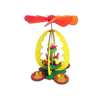 Oster-Pyramide Tanzende Hasen