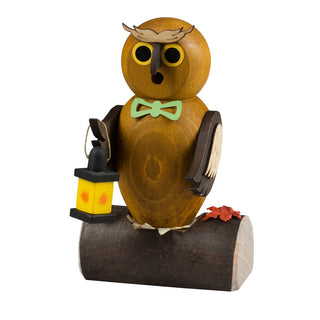 Räucherfigur Lese-Eule 3 Motive